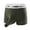 Green, variant on Men's Underwear Silk Breathable Light Briefs with Trunk Opening for Enhanced Comfort and Flexibility in Daily Wear BU1 L