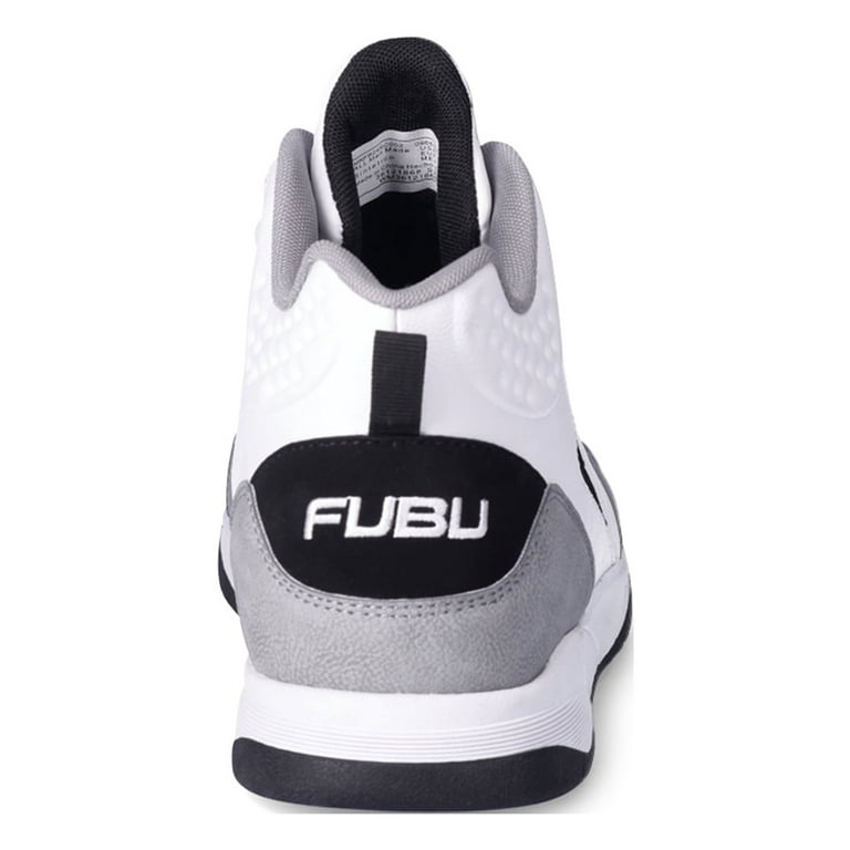 Fubu Men s The Hustle Athletic Leisure Sneakers Size 9.5 Color White