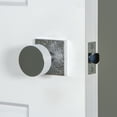 thumbnail image 6 of Viaggio Qadmltclo_Psg_234 Motivo Solid Brass Passage Door Knob Set - Black, 6 of 7
