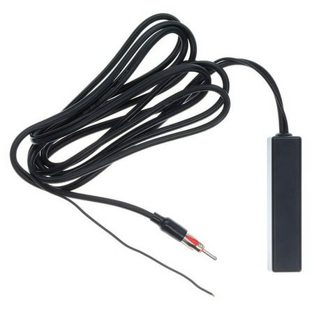 Metra - Antennaworks Amplified Hide-away Antenna for Most Vehicles - Black