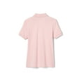 thumbnail image 2 of French Toast Girls School Uniform Short Sleeve Picot Collar Interlock Polo Shirt, Sizes 4-20 & Plus, 2 of 2