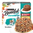 thumbnail image 3 of Purina Beneful Small Breed Wet Dog Food Variety Pack, IncrediBites With Real Beef, Chicken and Salmon, 3 oz., 3 of 14