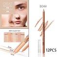 thumbnail image 4 of Lápiz corrector Acné Suavizante Hidratante Cosméticos de larga duración Impermeable profesionales Base de maquillaje Palo para de ojos - B04 shamjiam Lápiz corrector, 4 of 9