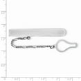 thumbnail image 2 of Sterling Silver Rhodium Plated Tie Clip QQQ529, 2 of 2