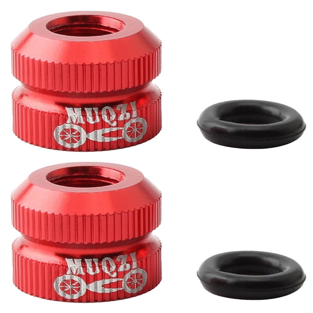 Écrou de Loi de Pneu de Vélo, Couvercle de Valve de Vélo, Outils de Remplacement, Rouge