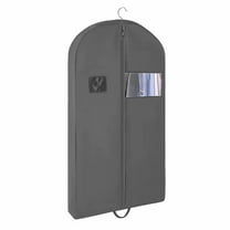 URSOFINE 60" Garment Bag for Travel, Gusseted Suit Bags for Men Women with Handle Garment Bags for Hanging Clothes Storage Suit Cover for Coats, Jackets, Shirts