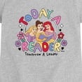 thumbnail image 2 of Disney Princess - Today a Reader Tomorrow a Leader - Toddler Girls Fitted Short Sleeve T-Shirt, 2 of 4