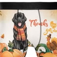 thumbnail image 4 of Happy Thanksgiving Newfoundland with Turkey Pumpkins Autumn Vibes All Over Print Boxer Briefs Underwear for Men Dad Newfie Dog Lover Gifts - 12018, 4 of 6