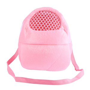 3Colors Sac de transport d'animaux de compagnie hamster Rat Cat Rabbit Pet Sling Carrier Sac à dos Hedgehog Chinchilla Ferret Dormir Outdoor Sacs à main Sac à main[pink]