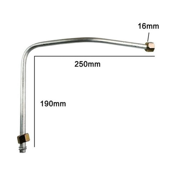 Aluminum Air Compressor Exhaust Tube Replacement Air Pipe Air Pump Spare Part