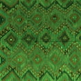 thumbnail image 1 of Ahgly Company Indoor Square Southwestern Green Country Area Rugs, 5' Square, 1 of 1