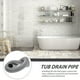 thumbnail image 2 of FELTECHELECTR Manguera de drenaje flexible de plástico para bañera y ducha, ideal para uso doméstico en baños., 2 of 7
