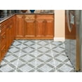 thumbnail image 2 of Traditional Elegance Madison Light & Dark Blue Diamond Pattern 12x12 Self Adhesive Vinyl Floor Tile - 20 Tiles/20 sq. ft., 2 of 2