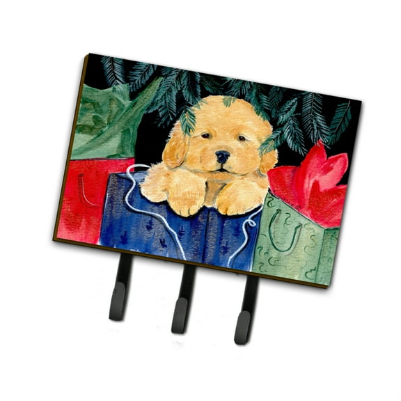 Carolines Treasures SS8580TH68 Golden Retriever Leash Holder or Key Hook, Large, Multicolor