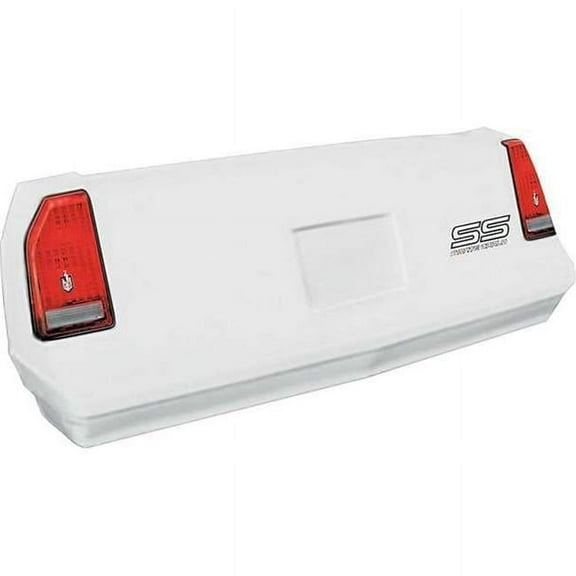 1983-1988 Monte Carlo SS Tailpieces, White