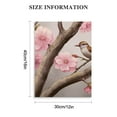 thumbnail image 2 of PRATYUS Pink and Grey Flower Wall Art Plum Blossom Tree Branches Painting Printed on Canvas Gallery Wrapped Pink Floral Pictures Artwork for Women Office Home Decor 12x16 in, 2 of 5
