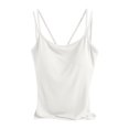 thumbnail image 5 of QHFBli Tank Top for Women with Shelf Bra, Womens Camisole Tank Tops with Built in Bra, Breathable Adjustable Cami Undershirt, 5 of 5