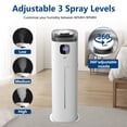 thumbnail image 3 of Humidificador KZF para habitación grande, dormitorio, 9 litros con humidistato, 3 of 7