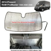 Front Windshield Sunshade for 2014-2021 Dodge RAM ProMaster 1500 2500 3500 Van