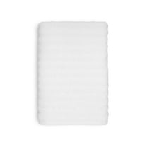 Mainstays Performance Textured Bath Towel, 54" x 30", White