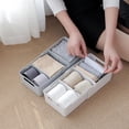 thumbnail image 5 of KAKOWELY cosmetics box Extension-type Storage Box Drawers Separate Storage Boxes Multifunction Desktop Storage Box Household Storage Container for Wardrobe Table Grey, 5 of 5