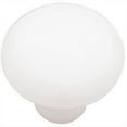 thumbnail image 2 of Liberty Hardware P95715H-W-C 1.5 in. White- Mushroom Knob, 2 of 2