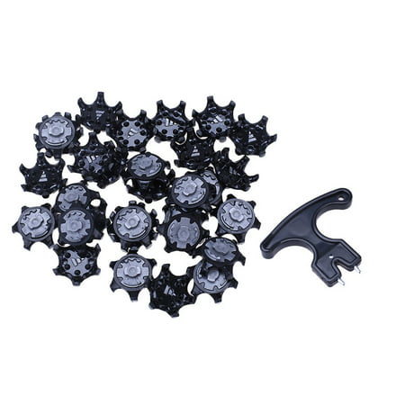 30PCS Golf Shoe Spikes Replacement Champ Cleat with Removal