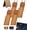 Brown x4, variant on Buckless Belt, Metal Hook Elastic No Buckle Belt Bro, Adjustable Work Side Belt for Men Women