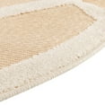 thumbnail image 6 of Unique Loom Aruba Outdoor Collection Area Rug - Noord (5' 3" Round Beige/Ivory), 6 of 7