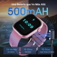 thumbnail image 3 of STA Reloj Inteligente, Pantalla Táctil HD 2.01", Llamada Bluetooth, IP68, 180+ Modos Deportivos,Rosa, 3 of 6