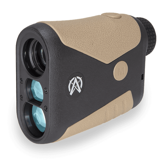 Astra Optix  Laser 6x21mm Rangefinder Monocular, Black/Tan