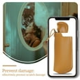 thumbnail image 3 of CNKOO Anti-shock Lighter PU Leather Cover with Windproof Cap Outdoor Cooking Hiking BBQ Igniter Case Protector, 3 of 10