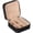 Green, variant on KEINXS Leather Small Travel Jewelry Case, Portable Jewelry Box with Zipper for Organized and Storing Jewelry