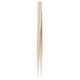 thumbnail image 4 of Pinzas multifuncionales para decoración de uñas, pinzas rectas doradas de acero para manicura de pestañas, 4 of 15