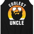 thumbnail image 3 of Instant Message - Coolest Uncle - Men's Jersey Tank, 3 of 6
