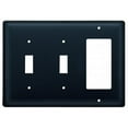 thumbnail image 1 of Village Wrought Iron ESSG-87 Plain - Double Switch and GFI Cover, 1 of 3