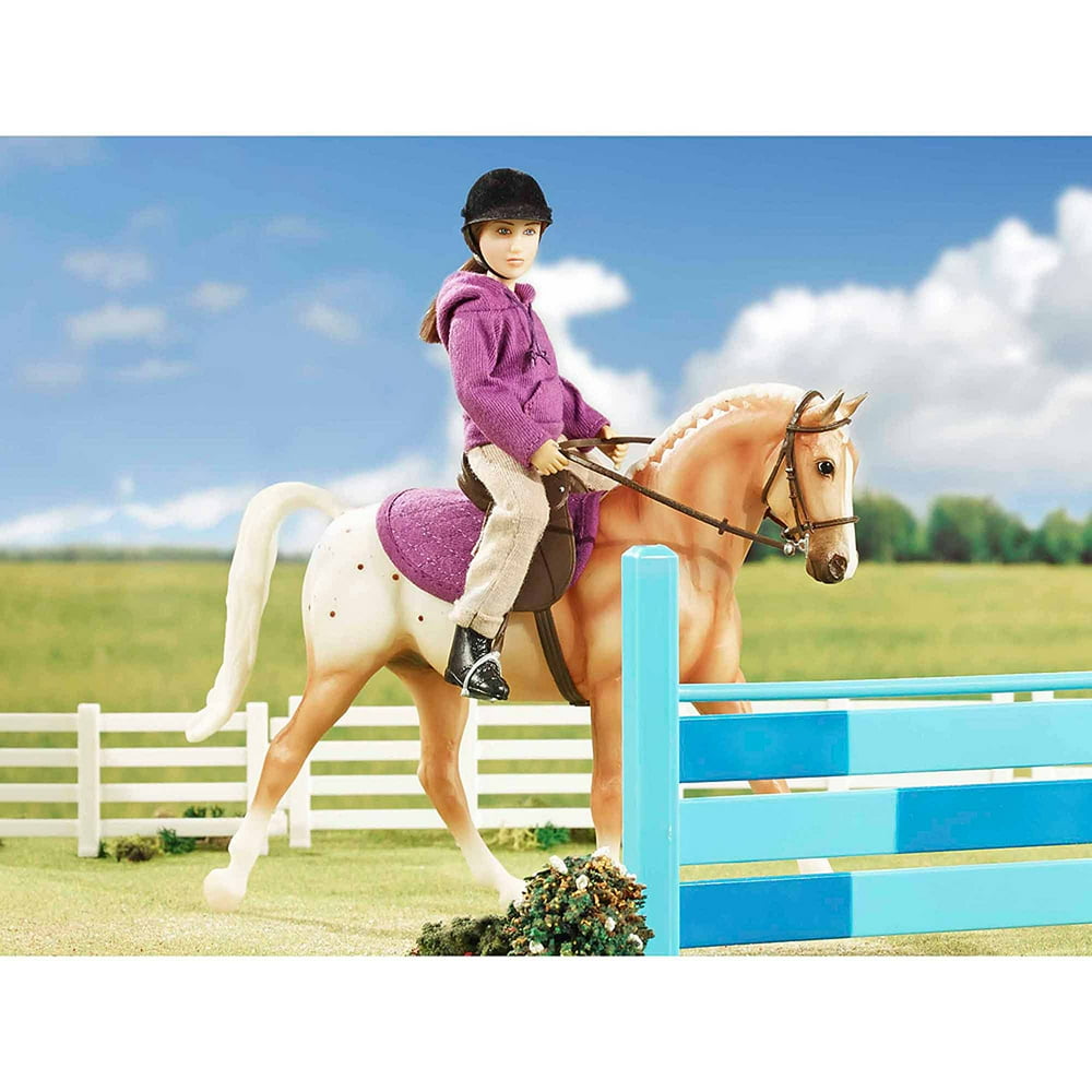 Breyer Classics English Horse and Rider Horse and Doll Set (112