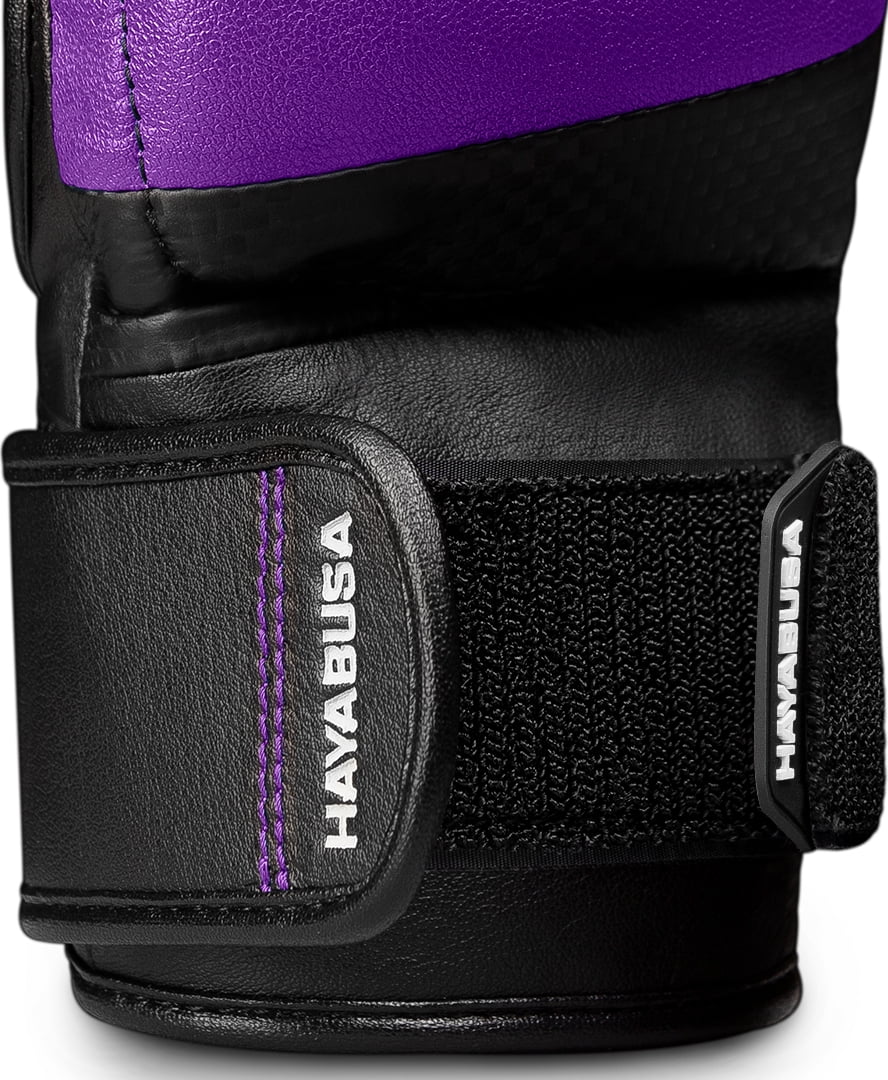 Hayabusa T3 4oz Mixed Martial Arts Gloves, Black/Purple X-Large