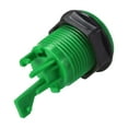 thumbnail image 3 of 27mm Mounting Hole Momentary Game Push Button Switch with Micro switch for Arcade Video Games Green, 6pcs, 3 of 5