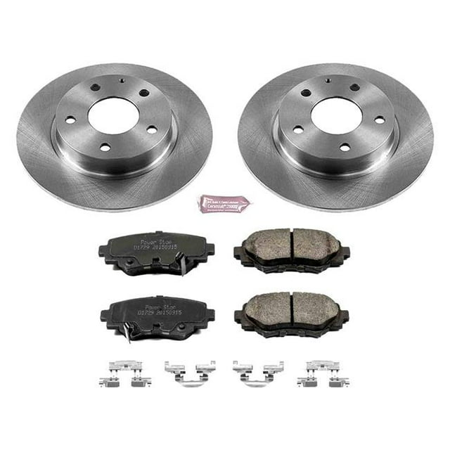 PowerStop KOE6963 Trousse de Freins Autospecialty Arrière pour Mazda 3 2014-2016