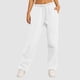thumbnail image 4 of Pantalones de chándal con forro polar para mujer: cintura alta, pierna ancha y bolsillos; poliéster ligero para primavera/otoño; diseño con lazo delantero; informal/trabajo/yoga; tallas S-XXL., 4 of 7
