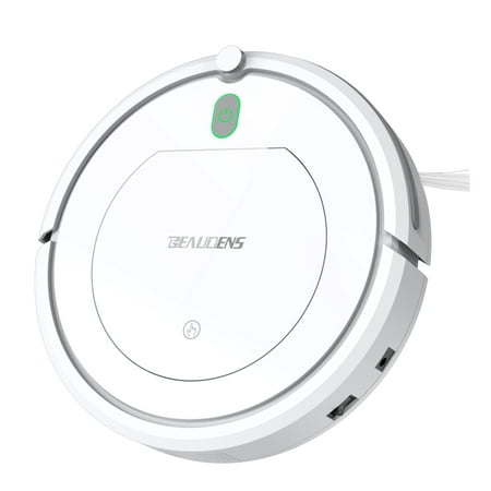 Robot Vacuum Cleaner with Slim Design, Tangle-Free for Pet Hair and Long Hair, Automatic Planing for Home Tile Hardwood Floors and Low Pile Carpet,