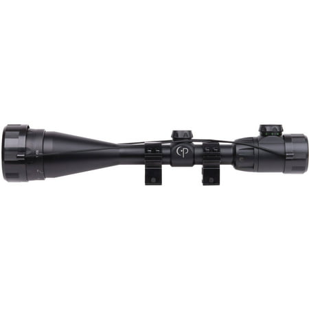 CenterPoint 6-20x50mm Riflescope with TAG/BDC Illuminated Reticle (Best Night Scope For Air Rifle)