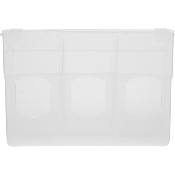 HERFIER Quail Cage Feeder Quail Feeder Pigeon Feeder Pigeon Supplies Bird Cage Feeder 9.83x6.48x4.13in