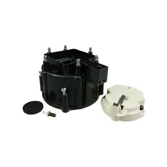 Distributor Cap and Rotor Kit - Compatible with 1978 - 1986 Chevy C20 1979 1980 1981 1982 1983 1984 1985