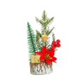 thumbnail image 4 of Árbol artificial de madera de Navidad Árbol artificial de Navidad Mini árbol artificial LED Miniatura Pequeño Navidad Regalos de navidad, 4 of 9