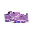 thumbnail image 2 of Tenis Con Luces Para Niña Bubble Gummers Sarah Lila 12-17 lila 12, 2 of 7