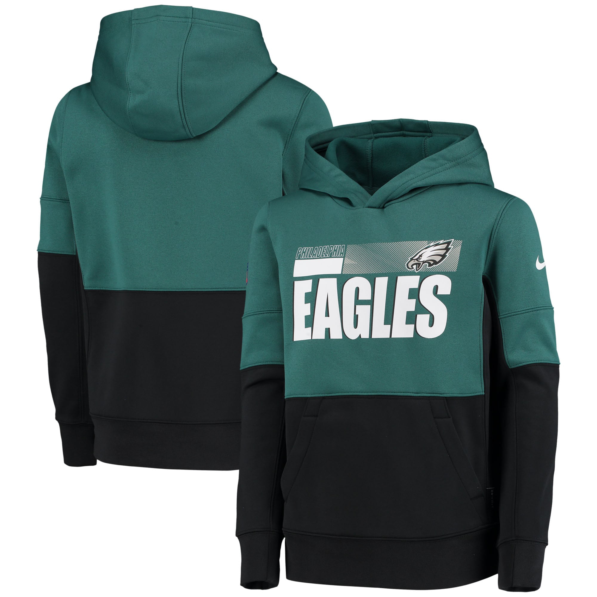 Philadelphia Eagles Fans Hoodie Fleece Zip Thicken warm Jacket winter Sweatshirt 