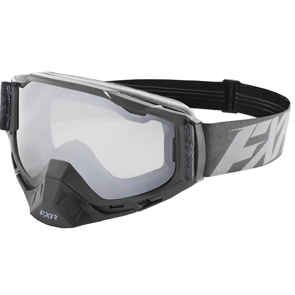 FXR Boost Clear Goggle Authentic Polycarbonate Lens Anti-Scratch Snowmobile Black Ops OSFA by FXR