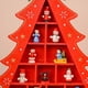 thumbnail image 3 of Árbol de Navidad de madera DIY para mesa de escritorio con accesorios decorativos, decoración de mesa hecha a mano, juguete de regalo DIY Adepaton FLD-3520, 3 of 6